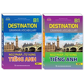 ￼Sách - (Combo )DESTINATION B1 - Ngữ pháp và từ vựng tiếng anh