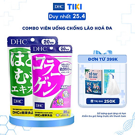 Combo Viên uống Chống Lão Hoá Da (Adlay & Collagen)