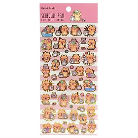 Sticker Moshi 009 - Mẫu 5 - Mèo + Chuột