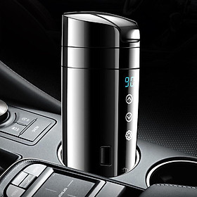 12V 24V Car Kettle Boiler Touch Enabled Temperature Display for Tea