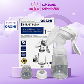 Máy Hút Sữa Cầm Tay, Bằng Tay OROMI MY-370 - Không Gây Đau Rát, Kích Sữa Về Nhanh, Lực Hút Mạnh