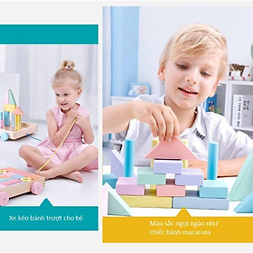 Đồ chơi lắp ráp xếp hình kích thích sự sáng tạo cho bé Macaron - ShopToro - AsiaMart