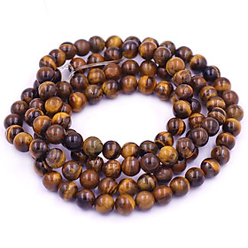 [Mệnh Kim, Thổ] Chuỗi Tay Tràng Hạt Phong Thủy 108 Hạt 6 Ly, 8 Ly, 10 Ly Đá Mắt Hổ Vàng Nâu - Tràng Chuỗi Niệm Phật - An Yên - Thịnh Vượng - May Mắn - Tài Lộc - Bình An