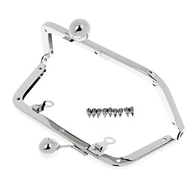 Metal Kiss Frame Clasp Lock For Coin Purse Handle Bag Accessories Craft DIY