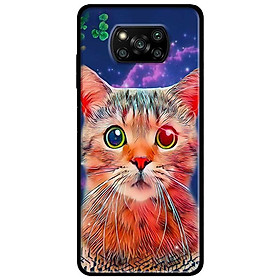 Ốp lưng dành cho Xiaomi Poco X3 mẫu Mèo Nhiều Màu