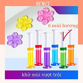 Mua Gel thơm làm sạch khử mùi vệ sinh Diệt khuẩn khử trùng bồn cầu hình bông hoa
