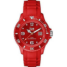 Ice-Watch Unisex SI.RD.U.S.09 Sili Collection Red Plastic and Silicone Watch