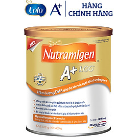 Sữa bột Nutramigen A+ LGG - Sữa cho trẻ dị ứng đạm sữa bò - 400g