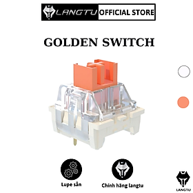 Mua Trục Switch Lẻ Golden - Silver Langtu Thay Nóng Cho Bàn Phím Cơ Được Lube Sẵn Hàng Chính Hãng