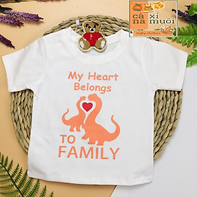 Áo Thun Cộc Tay COTTON Cho Bé Fullsize(8-32kg)Hàng Chuẩn Dể Thương, Đủ Màu