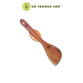 Vá Sạn Gỗ S6 Xà Cừ Xẻng Lật Đảo Trở Siêu Mỏng Cán Dài ( 29 * 7cm ) - Đồ Gỗ Nhà Bếp Thương Hiệu Trường Sơn