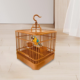 Bird Cage Hanging Cage House Pet Supplies with Food Bowl Parrot Birds Nest  Cage for Finches Conures Small Animals Budgies Canary