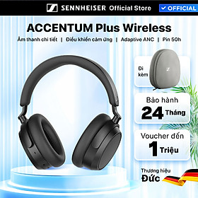 Mua  NEW 2024  Tai nghe SENNHEISER ACCENTUM Plus Wireless ANC cáp sạc TYPE C - Hàng Chính Hãng Bảo hành 24 tháng