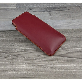 Bao Da Túi Rút dành cho Iphone 12 Pro Da Bò