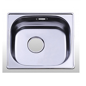 Mua Chậu rửa bát đơn Inox Hwata một hộc Hàng Chính Hãng