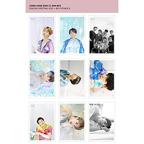 Lomo Card 27 Ảnh BTS - SEASON GREETING 2020 + BOY VOYAGE