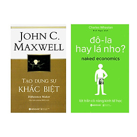 [Download Sách] Combo Kỹ Năng Kinh Doanh: Tạo Dựng Sự Khác Biệt + Đô-La Hay Lá Nho?