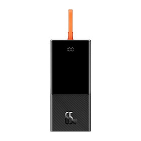 Mua Baseus -BaseusMall VN Pin dự phòng sạc nhanh Baseus 65W Elf Digital Display Power Bank 20000mAh kèm cáp Type C (Hàng chính hãng)