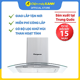 Mua Hút mùi kính cong kangaroo model KG538- HÀNG CHÍNH HÃNG
