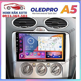 Bộ màn hình OLEDPRO A5, A3 cho xe FORD FOCUS 2006-2012, trọn bộ màn hình, mặt dưỡng,dây nguồn theo xe