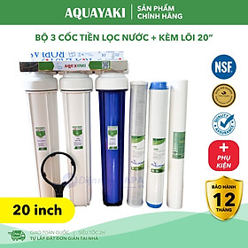 Mua Bộ Lọc Thô 3 Cấp 20 inch AQUAYAKI AQUA-S203 Lọc Nước Đầu Nguồn  Sinh Hoạt  Bộ Lọc Thô Bán Công Nghiệp - Hàng Chính Hãng