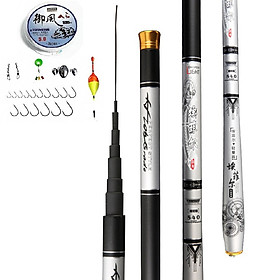 Cần câu cá - Cần tay carbon - Chất liệu cao cấp CT11