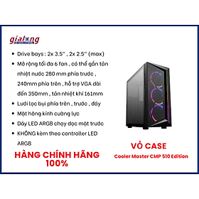 Mua Vỏ case Cooler Master CMP 510 Edition - Hàng chính hãng