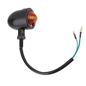 Motorcycle Turn Signal Mini  Blinker Amber Indicator Light for Halley