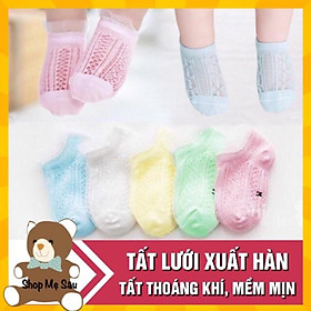 Set 5 đôi tất dạng lưới cho bé
