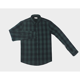 Áo sơ mi caro nam dài tay, cotton flannel shirt