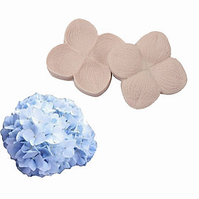 Mua Khuôn silicon nhấn tạo hình cánh hoa tú cầu cho bánh  hóa đất sét Nhật Bản