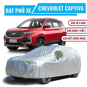 Bạt phủ xe ô tô 7 chỗ Chevrolet Captiva chống nóng, chống thấm, chống bụi. Bạt phủ xe Captiva