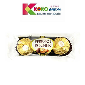 Thanh Sôcôla Ferrero Rocher 3 viên