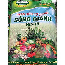 Mua PHÂN HỮU CƠ VI SINH SÔNG GIANH - BAO 10 KG