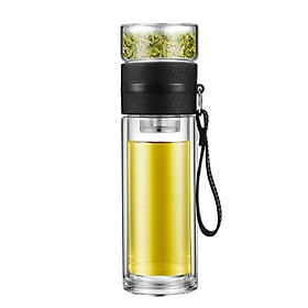 Mua Bình Thủy Tinh 2 Lớp Kèm Lưới Lọc Trà Inox 304