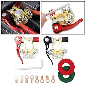 Battery Terminal Clamp Connectors  Negative 2Pcs Fit for