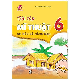 Hình ảnh sách Bài Tập Mĩ Thuật 6 Cơ Bản Và Nâng Cao