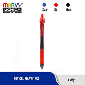 Hộp 12 cây bút gel bấm marvy rg5 ngòi 0.5mm