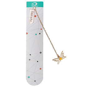 Bookmark Kẹp Sách Kim Loại Phối Charm Hình Cardcaptor - Mẫu 4