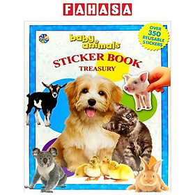 Hình ảnh Baby Animals Sticker Book Treasury