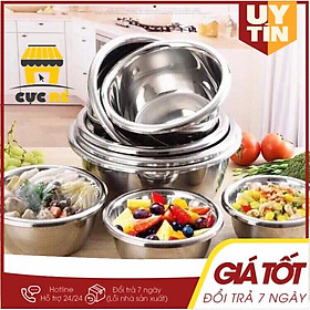 Mua Bộ 5 chậu rửa inox nhiều kích thước