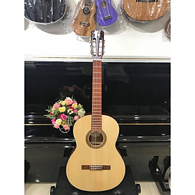 Đàn guitar Classic thùng tròn cổ điển MKC1352T, size 4, vân gỗ, kèm bao da 3 lớp , 1 bộ dây dự phòng
