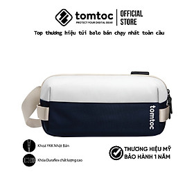 TÚI ĐEO CHÉO TOMTOC (USA) LIGHTWEIGHT SLING BAG INKY BLUE H02-A04B01 - HÀNG CHÍNH HÃNG