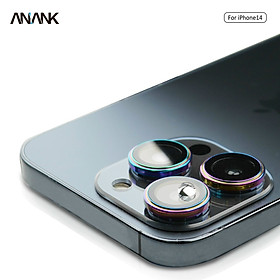 Kính cường lực camera Anank Titanium danh cho iPhone 14 Pro, 14 Pro Max - hàng chính hãng