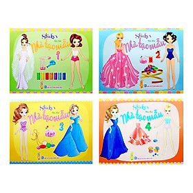 Combo Sticker - Nhà Tạo Mẫu (Trọn Bộ 4 Cuốn)