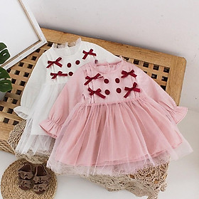 VN62Size70-100 (4-16kg)Đầm cho bé gái 1 tuổi đến 3 tuổiThời trang trẻ Em hàng quảng châu