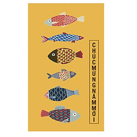 Combo 10 bao lì xì chú cá may mắn