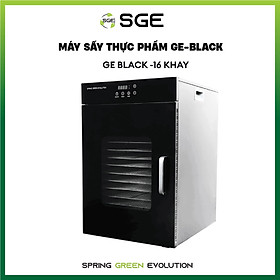 Máy Sấy Thực Phẩm Thế Hệ Mới GE Black 16 khay - Hàng chính hãng