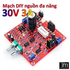Mua Mạch Nguồn Đa Năng Thí Nghiệm 0-30V 3A Tự Ráp