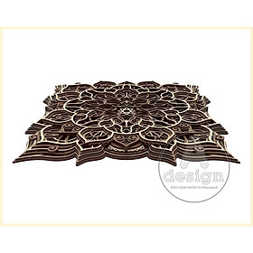 Mua Tranh gỗ lắp ghép Mandala mẫu 11